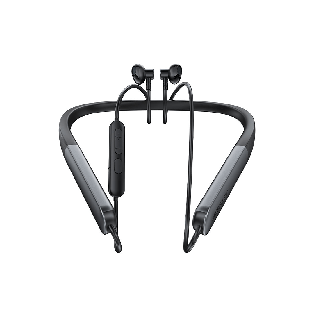 ACEFAST N1 Neck Hanging ENC Bluetooth Earphone - Black in Qatar ACEFAST N1 Neck Hanging ENC Bluetooth Earphone - Black in Qatar